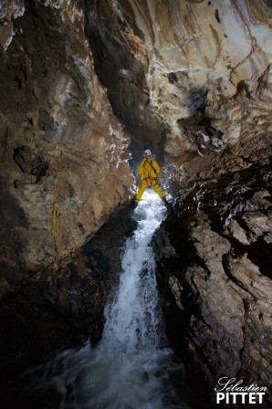 Gouffre du Chevrier, oct. 2020